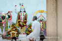 Pujya Deepakbhai taking Blessings from Lord Shri Krishna